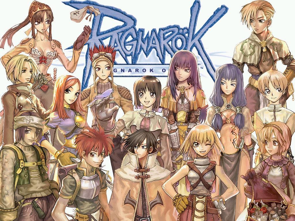 The classic Ragnarok Online first-job cast