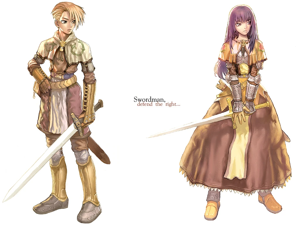 Swordman class art